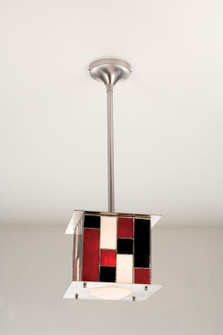 Utopia One Light Mini Pendant in Brushed Nickel (57|15543)