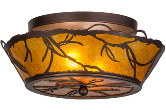 Branches Two Light Flushmount in Mahogany Bronze (57|154445)