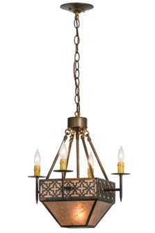 Gironde Five Light Pendant in Light Burnished Antique Copper (57|154280)