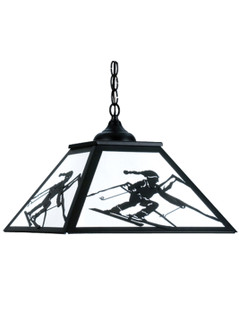 Alpine Two Light Pendant in Textured Black (57|15422)