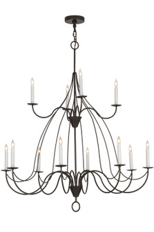 Polonaise 12 Light Chandelier in Timeless Bronze (57|154070)