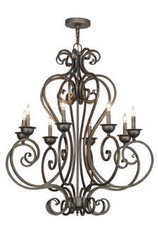 Fernando Eight Light Chandelier in French Bronzed (57|153862)