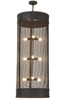 Cilindro Nine Light Pendant in Coffee Bean (57|153276)