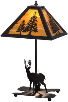 Lone Deer Two Light Table Lamp in Oil Rubbed Bronze Oil Rubbed Bronze (57|153127)