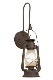 Miners Lantern One Light Wall Sconce in Rust (57|153107)