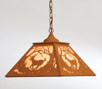 Deer At Dawn Two Light Pendant in Earth (57|15272)