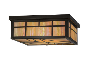 Santa Fe Four Light Flushmount in Timeless Bronze (57|152586)