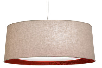 Bruges Five Light Pendant in Nickel (57|152532)