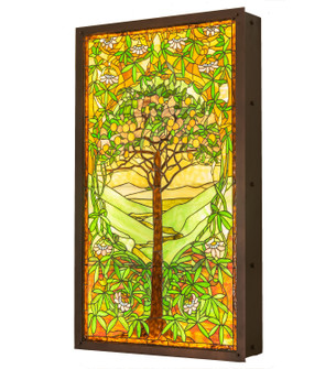 Tiffany Tree Of Life LED Wall Sconce in Mahogany Bronze (57|152459)