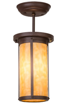 Overbrook One Light Flushmount in Cafe Noir (57|152231)