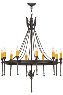 Amaury Ten Light Chandelier in Coffee Bean (57|152118)