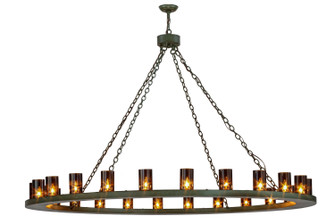 Loxley 24 Light Chandelier in Tarnished Copper (57|152068)