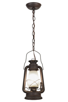 Miners Lantern One Light Mini Pendant in Distressed Rust (57|151907)