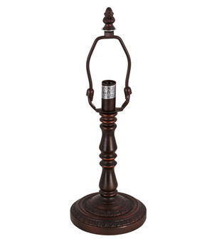 Table Base One Light Table Base in Mahogany Bronze (57|15164)