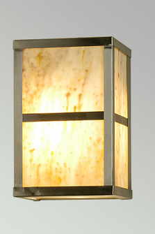 Kyoto One Light Wall Sconce in Satin Stainless Steel (57|15140)