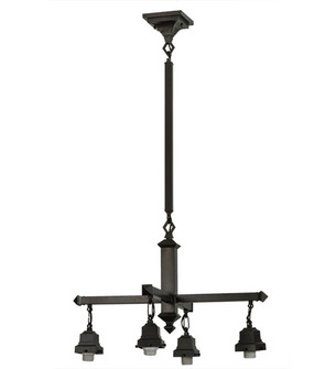 Chandelier Hardware Four Light Chandelier Hardware in Timeless Bronze (57|151360)