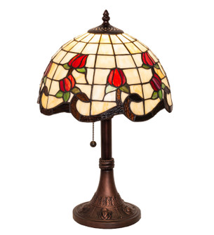 Roseborder One Light Table Lamp in Mahogany Bronze (57|151293)