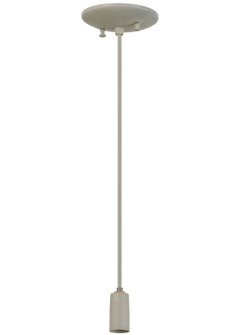 Milk Bottle One Light Pendant Hardware in White (57|151222)