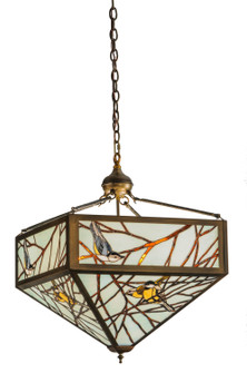 Backyard Friends Four Light Pendant in Antique Copper (57|150648)