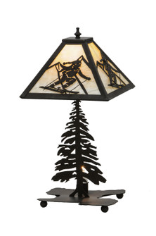 Alpine Two Light Table Lamp in Dark Roast Dark Roast (57|150136)