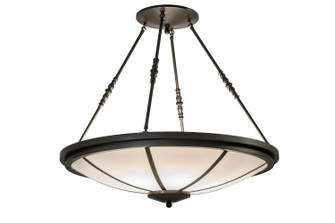 Commerce Six Light Semi-Flushmount in Timeless Bronze (57|149546)