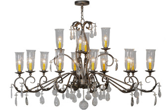 Windsor 14 Light Chandelier in French Bronze (57|149437)