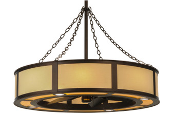 Smythe Craftsman 16 Light Chandel-Air in Oiled Bronze (57|149154)