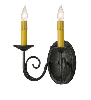 Jenna Two Light Wall Sconce in Smoke (57|149029)