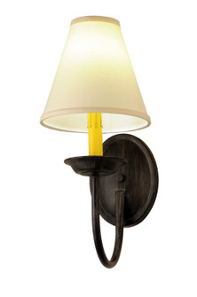 Perouges One Light Wall Sconce in Black Metal,Custom (57|148786)