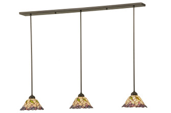 Daffodil Bell Three Light Island Pendant in Timeless Bronze (57|148424)