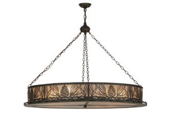 Mountain Pine Eight Light Pendant in Oil Rubbed Bronze (57|147372)