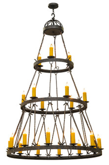 Lakeshore 21 Light Chandelier in Coffee Bean (57|147244)