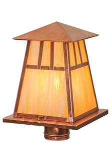 Stillwater One Light Post Mount in Natural Copper (57|147115)