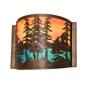 Tall Pines One Light Wall Sconce in Antique Copper (57|146953)