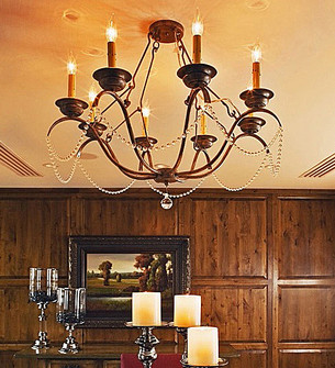 Jaya Eight Light Chandelier in Crystal (57|146638)