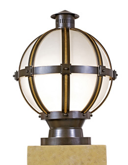 Orbital One Light Pier Mount in Chestnut & Gold Highlights (57|146462)