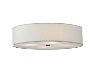Cilindro Four Light Flushmount in Nickel Powder Coat (57|145895)