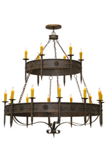 Calandra 18 Light Chandelier in Gilded Tobacco (57|145304)