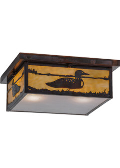 Hyde Park Two Light Flushmount in Vintage Copper (57|145226)