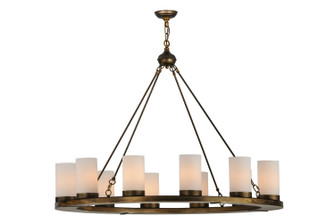 Loxley 12 Light Chandelier in Antique Copper (57|144980)