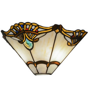 Shell with Jewels Two Light Wall Sconce in Custom,Oil Rubbed Bronze (57|144020)