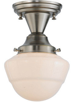 Revival One Light Semi-Flushmount in Brushed Nickel (57|143956)