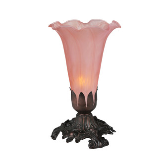 Pink One Light Accent Lamp in Mahogany Bronze (57|14375)
