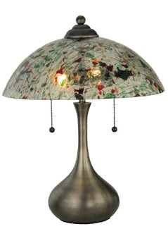 Metro Fusion Two Light Table Lamp in Nickel (57|143292)