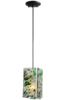 Metro Fusion One Light Mini Pendant in Textured Black (57|142809)
