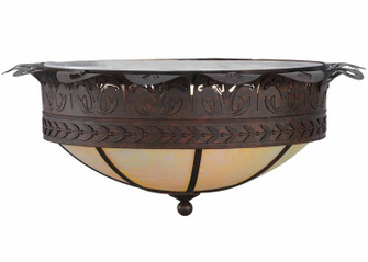 Crowne Four Light Flushmount in Cajun Spice (57|142491)