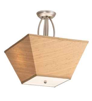Cesta Two Light Inverted Pendant in Brushed Nickel (57|142378) Cesta Two Light Inverted Pendant in Brushed Nickel (57|142378)