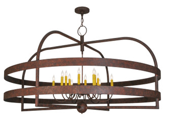 Aldari 12 Light Pendant in Rusty Nail (57|142301)