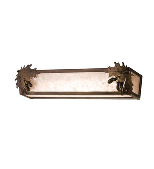 Oak Leaf & Acorn Four Light Vanity in Antique Copper (57|14210)