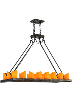 Loxley 18 Light Chandelier in Antique Black (57|142019)